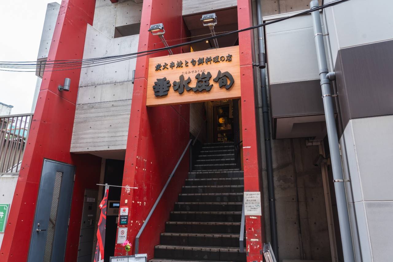 駅近の外観